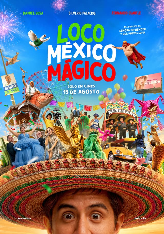 Loco mexico mágico poster